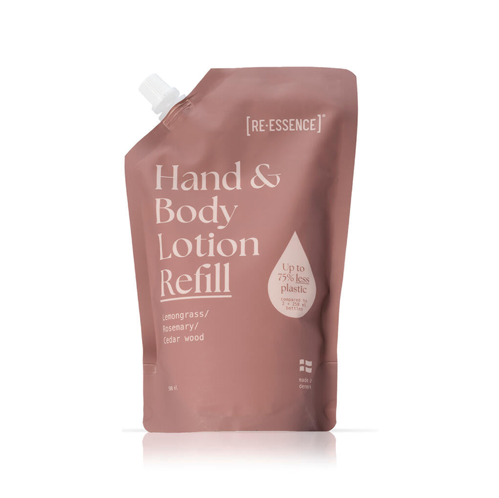 Hand & Body Lotion refill, Lemongrass/Rosemary/Cedar Wood - 500 ml
